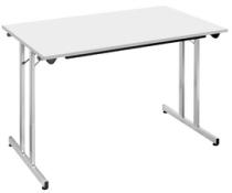 SODEMATUB Table pliante TPMU168GA, 1.600 x 800 mm, gris/alu