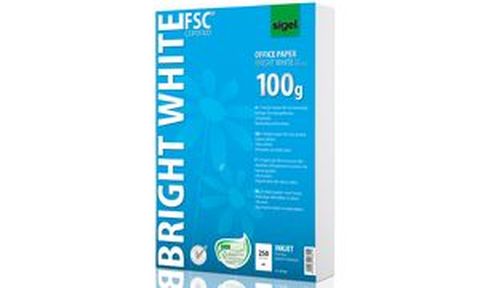 sigel papier jet d'encre Bright White, format A4, 100 g/m2
