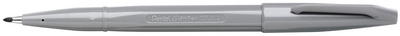 Pentel feutre stylo Sign Pen S 520 gris argenté
