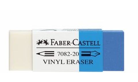 FABER-CASTELL Gomme combinée en plastique 7082-20