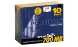 PLATINUM CD-R 80 minutes, 700 MB, 52x, Slimbox
