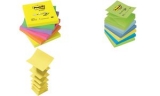 3M bloc Z Notes Post-it, 127 x 76 mm, en 6 couleurs