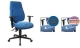 Topstar si�ge tournante de bureau Lady Sitness, tissu,