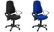 Topstar si�ge de bureau pivotant Support P, tissu, bleu