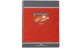 CONQUERANT SEPT Cahier de textes reliure int�grale, NF56,