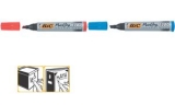 BIC marqueur permanent Marking 2300, pointe biseaut�e, bleu
