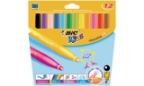 BIC Feutres Visacolor, �tui de 12 en carton