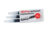 rotring cart. capillaire pour rapidograph F, couleur: noir