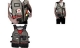 C.K Gilet de travail Magma, syst�me de tranport d'outils,