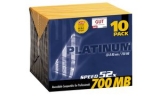 PLATINUM CD-R 80 minutes, 700 MB, 52x, Jewelbox
