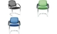 Topstar chaise pour visiteur Open Chair 30, tissu: bleu