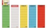 Esselte �tiquettes classeurs, 60 x 190 mm, blanches, larges,