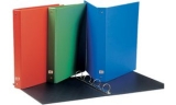 ELBA 10 Classeur souple Yeka, 21 x 29,5 cm, 4 anneaux, assortis