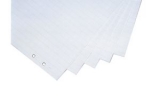 magnetoplan bloc papier pour flipchart, format: 650 x 930 mm