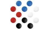 herlitz Aimants, ronds, diam�tre: 30 mm, coloris assortis,