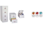 PHOENIX Armoire pour dossiers suspendus ignifuge FIRE FILE