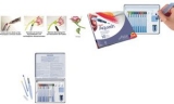 PentelArts Aquash kit de crayons aquarelle, bo�tier en m�tal