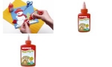 Kores colle de bricolage pour enfants, sans solvant, 125 g,