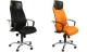 Topstar Fauteuil de bureau High Sit up, orange, incl.