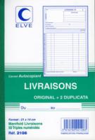 ELVE Manifold "Livraisons" 210 x 210 mm dupli