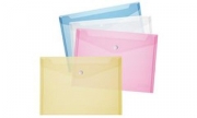 herlitz Pochette pour documents format A4 PP, blanc transparent