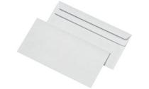 MAILmedia enveloppes blanches DL autocollantes sans fenêtre