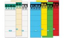 ELBA étiquettes pour dos de classeur ELBA ROND-court/large