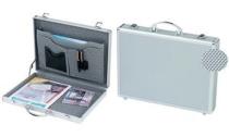 ALUMAXX attaché-case MINOR, en aluminum, argent