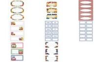 HERMA étiquettes de cuisine corbeille de fruits, 76 x 35mm