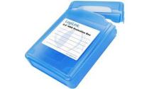 LogiLink Boîtier de protection pour disques durs 3,5 bleu
