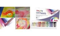 PentelArts Pastels à l'huile PHN4, kit de 16