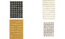 HERMA étiquettes à lettres A-Z, (H)12 mm, film en or        
