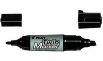 PILOT Marqueur permanent TWIN Marker Jumbo noir