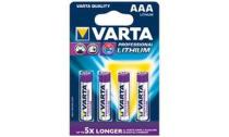 VARTA Lithium Batterie Professional Lithium, Micro (AAA)