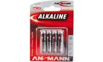 ANSMANN Pile alcaline RED, Micro AAA, blister de 4