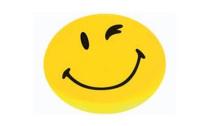 FRANKEN Happy aimant Smilie rond jaune