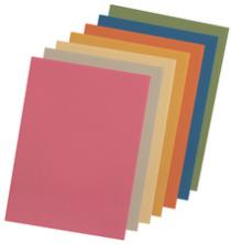ELBA couverture pour dossiers A4 carton manille rouge