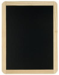 Wonday Ardoise noire en bois unie (l)400 x (H)600 mm