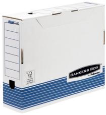 Fellowes Boîte d'archives Bankers Box SYSTEM 100 mm bleu