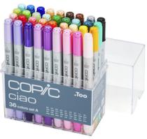 COPIC Hobbymarker ciao 36 pièces