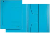 LEITZ chemise-trieur A5 bleu carton