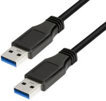 LogiLink Câble USB 3.0 USB-A - USB-A mâle