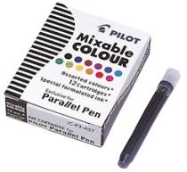 PILOT Cartouches d'encre pour stylo Parallel Pen rouge