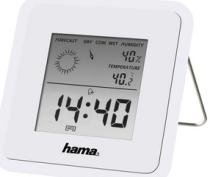 hama Thermomètre/hygromètre TH50 blanc
