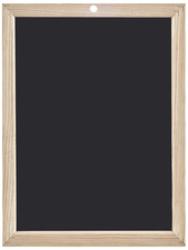 Wonday Ardoise noire en bois unie (l)300 x (H)450 mm