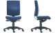 1000 St�hle chaise de bureau "Cube 1", rev�tement:bleu fonc�