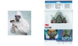 3M Kit demi-masques de protection respiratoire A2P3R,