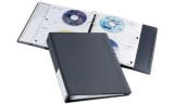 DURABLE classeur � anneaux CD/DVD INDEX 40, pour 40 CD