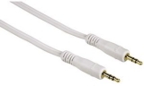 hama C�ble de connexion, 2 fiches jack 3,5 mm, 2 m, blanc
