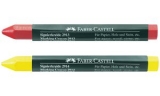FABER-CASTELL Craie � la cire 2914, hexagonale, jaune,